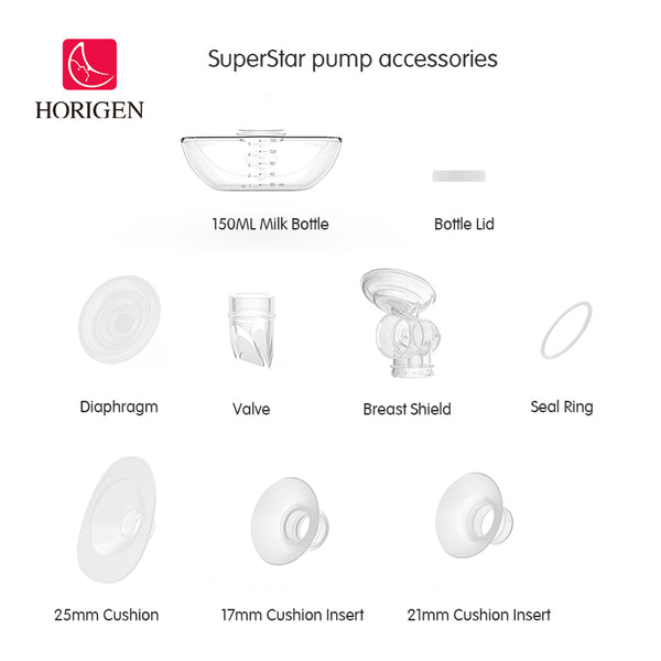 Horigen 2267A 2267B Breast Pump Accessories – HORIGEN