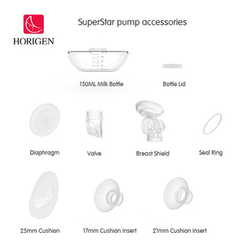 Horigen 2267A 2267B Breast Pump Accessories