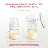 Horigen 2242A LCD Design 3 Modes 9 Vacuum Levels 5 Speed Types Dual Electric Breast Pump
